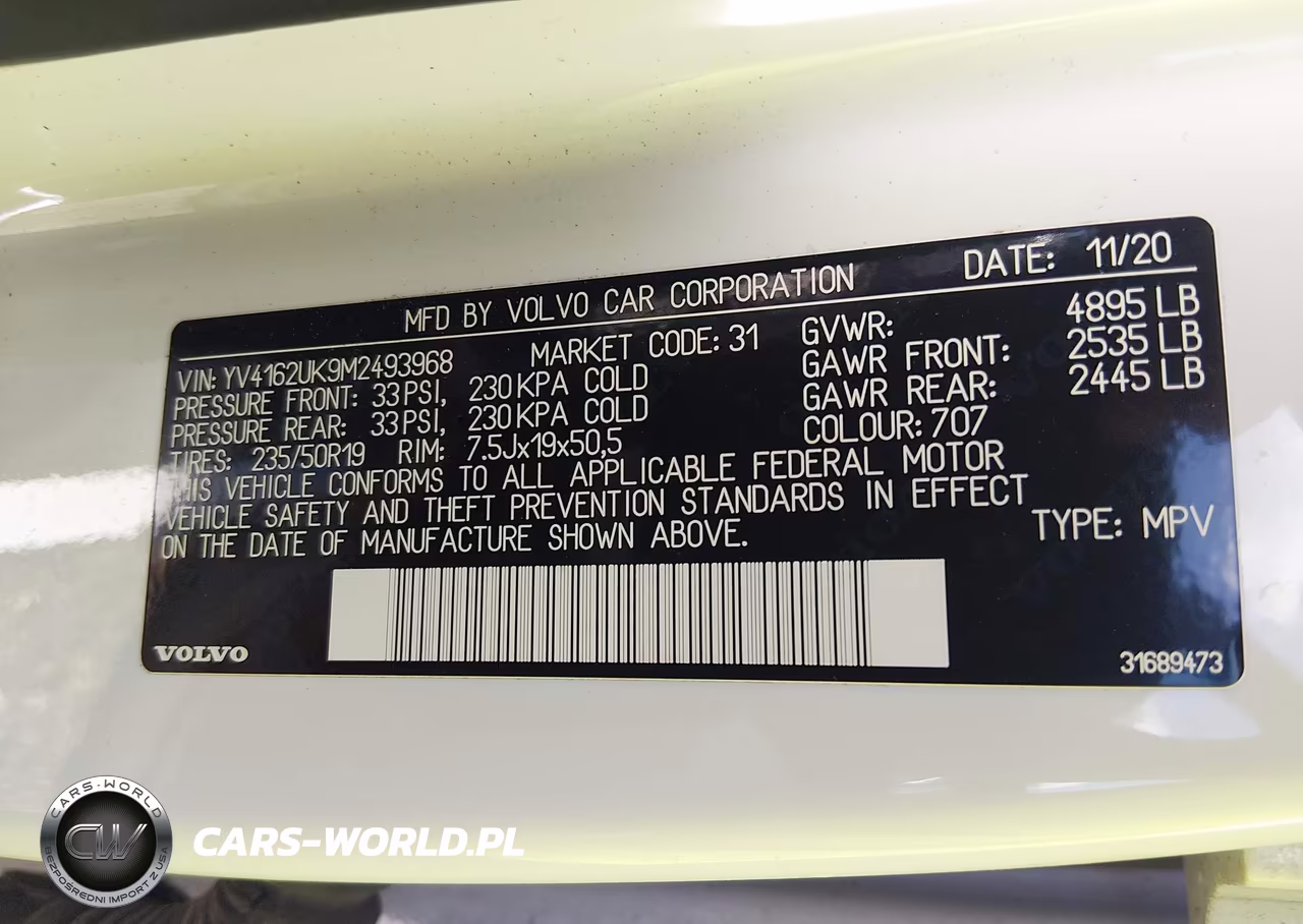 2021 Volvo Xc40 T5 Momentum VIN:YV4162UK9M2493968 - 9