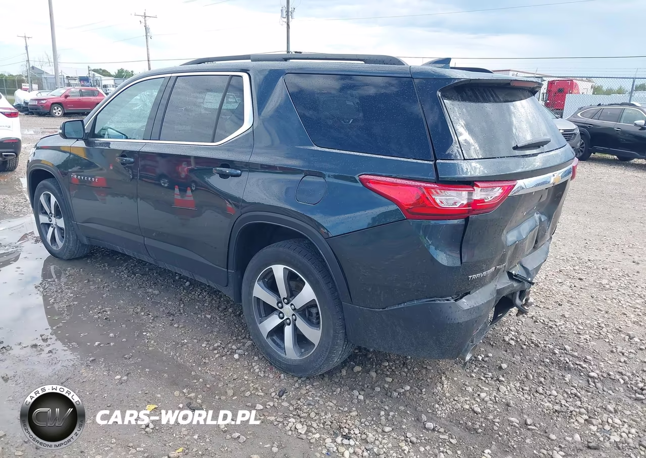 2021 Chevrolet Traverse Awd Lt Leather VIN:1GNEVHKW2MJ155745 - 3