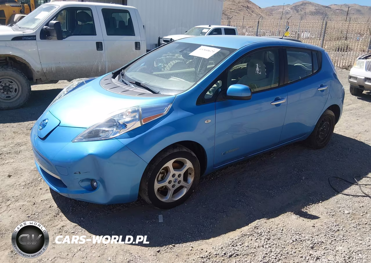 2011 Nissan Leaf Sl VIN:JN1AZ0CP4BT000204 - 2