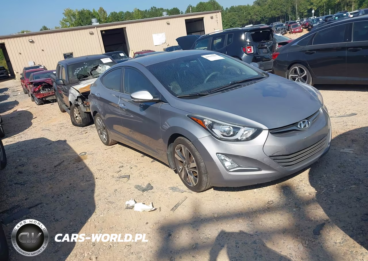 2015 Hyundai Elantra Limited VIN:KMHDH4AE1FU457196 - 1