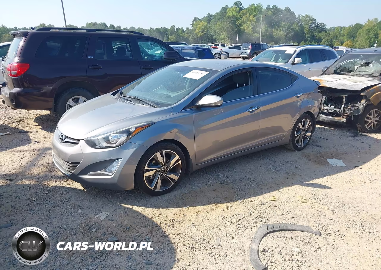 2015 Hyundai Elantra Limited VIN:KMHDH4AE1FU457196 - 2