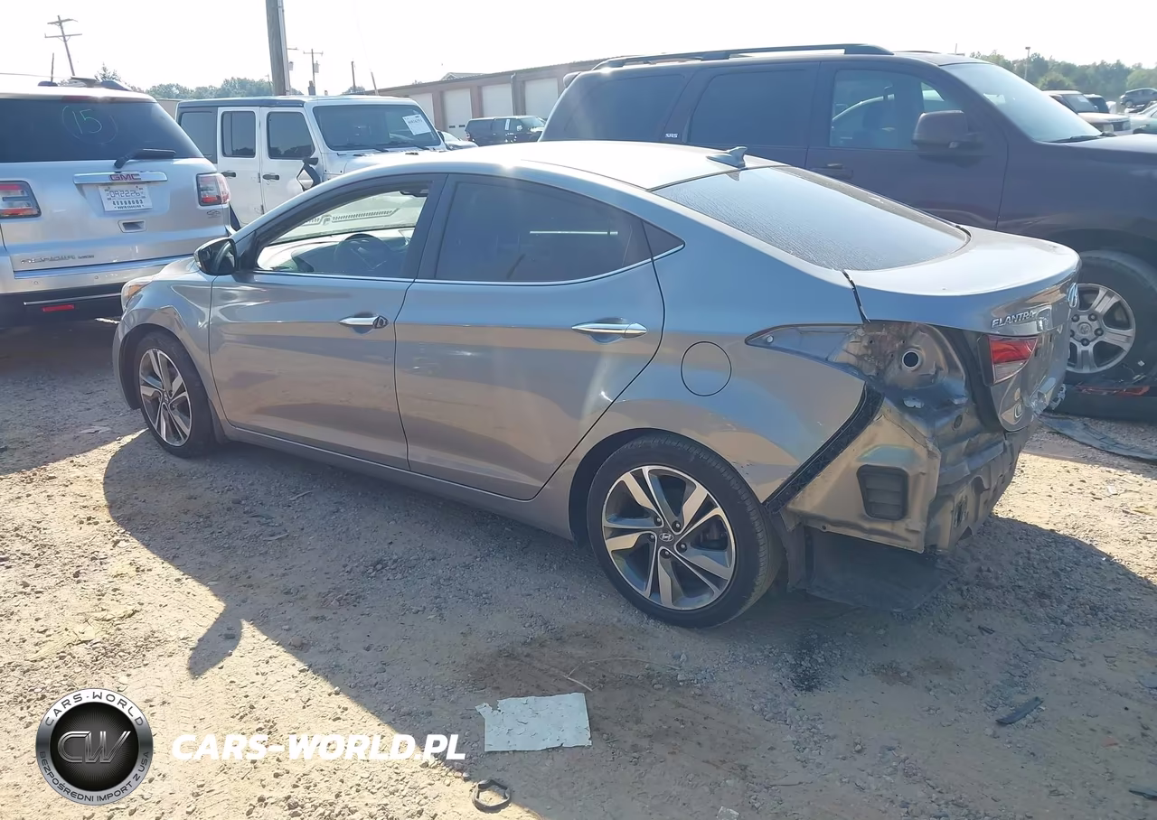 2015 Hyundai Elantra Limited VIN:KMHDH4AE1FU457196 - 3