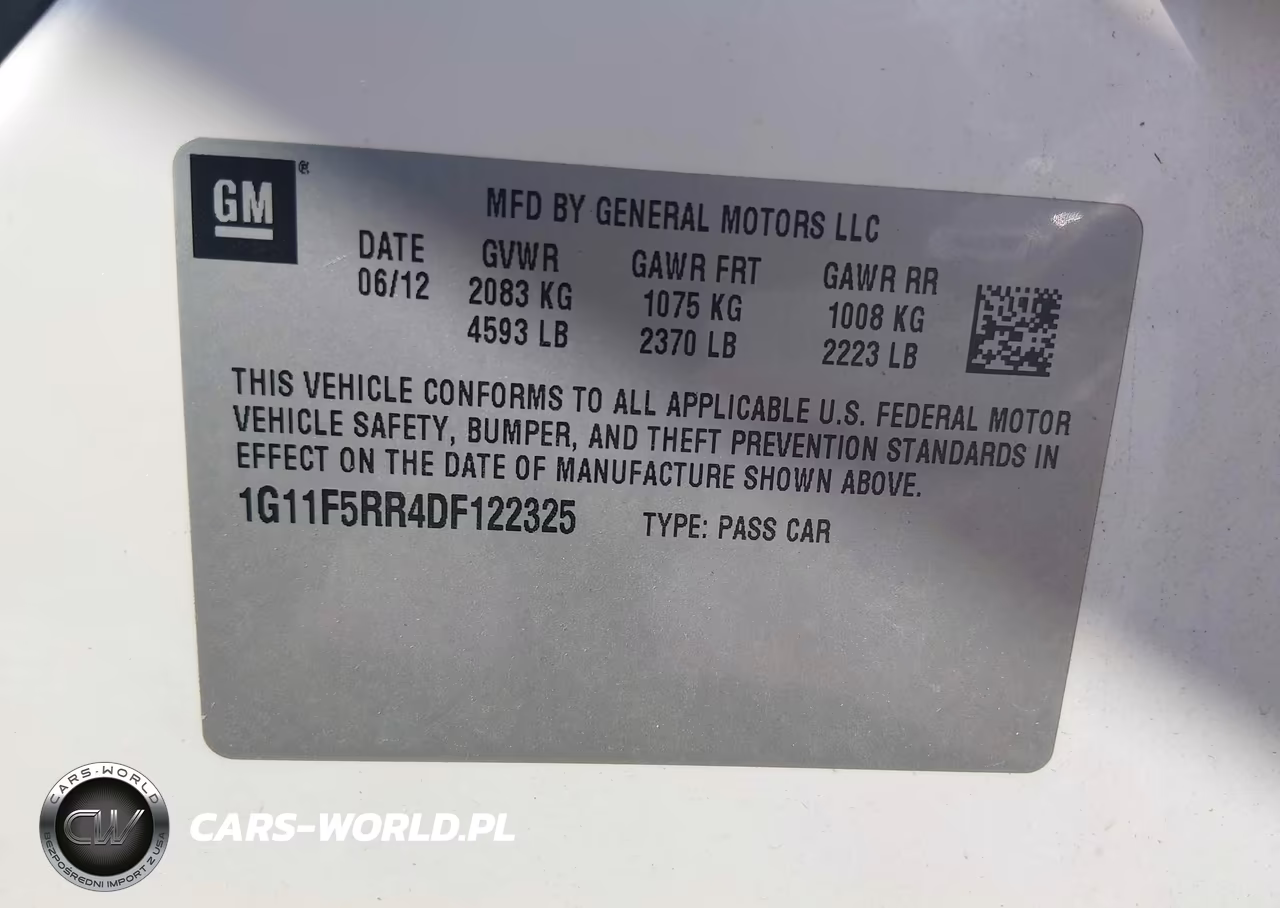 2013 Chevrolet Malibu Eco Premium Audio VIN:1G11F5RR4DF122325 - 9