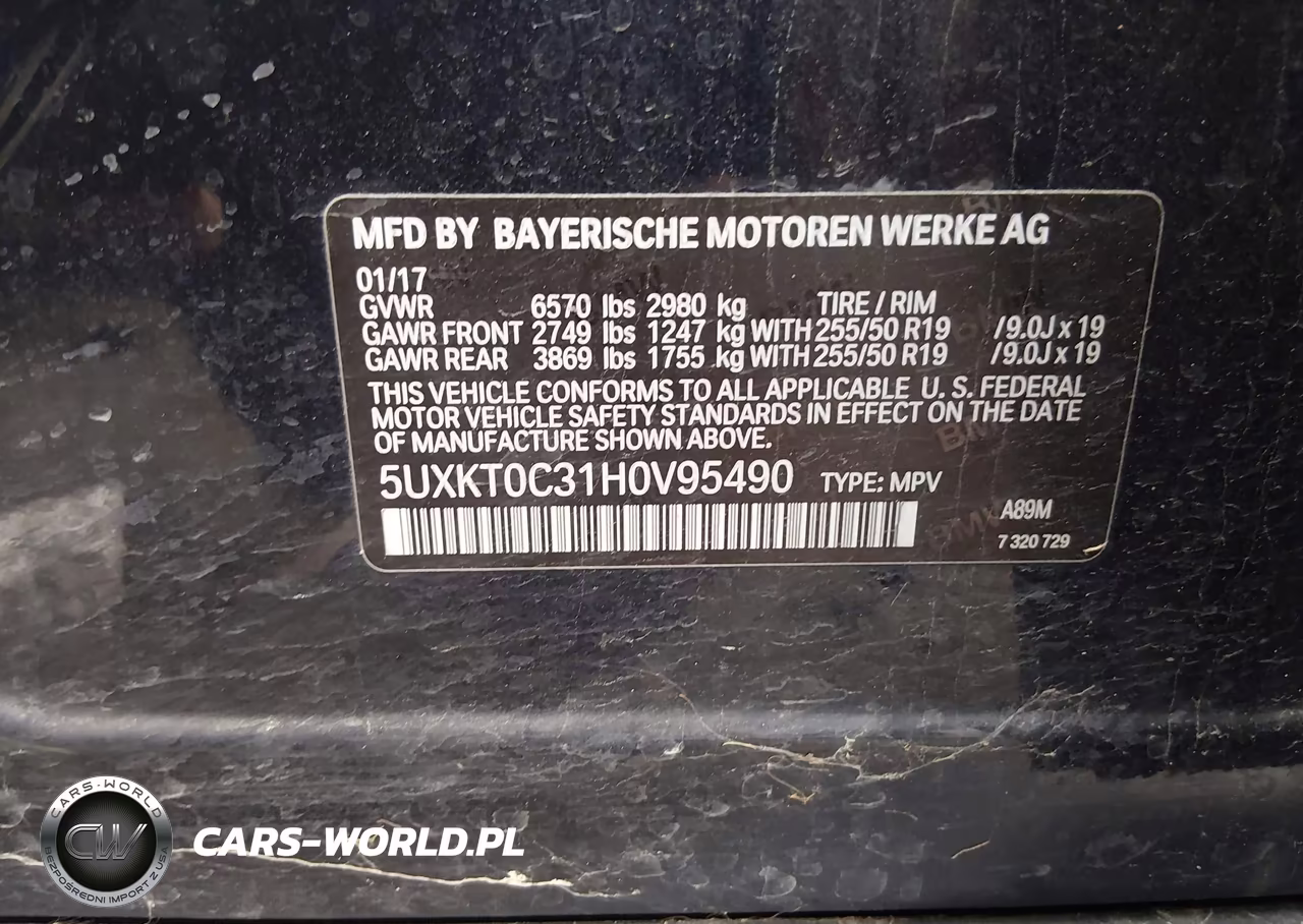 2017 BMW X5 Edrive xDrive40E Iperformance VIN:5UXKT0C31H0V95490 - 9