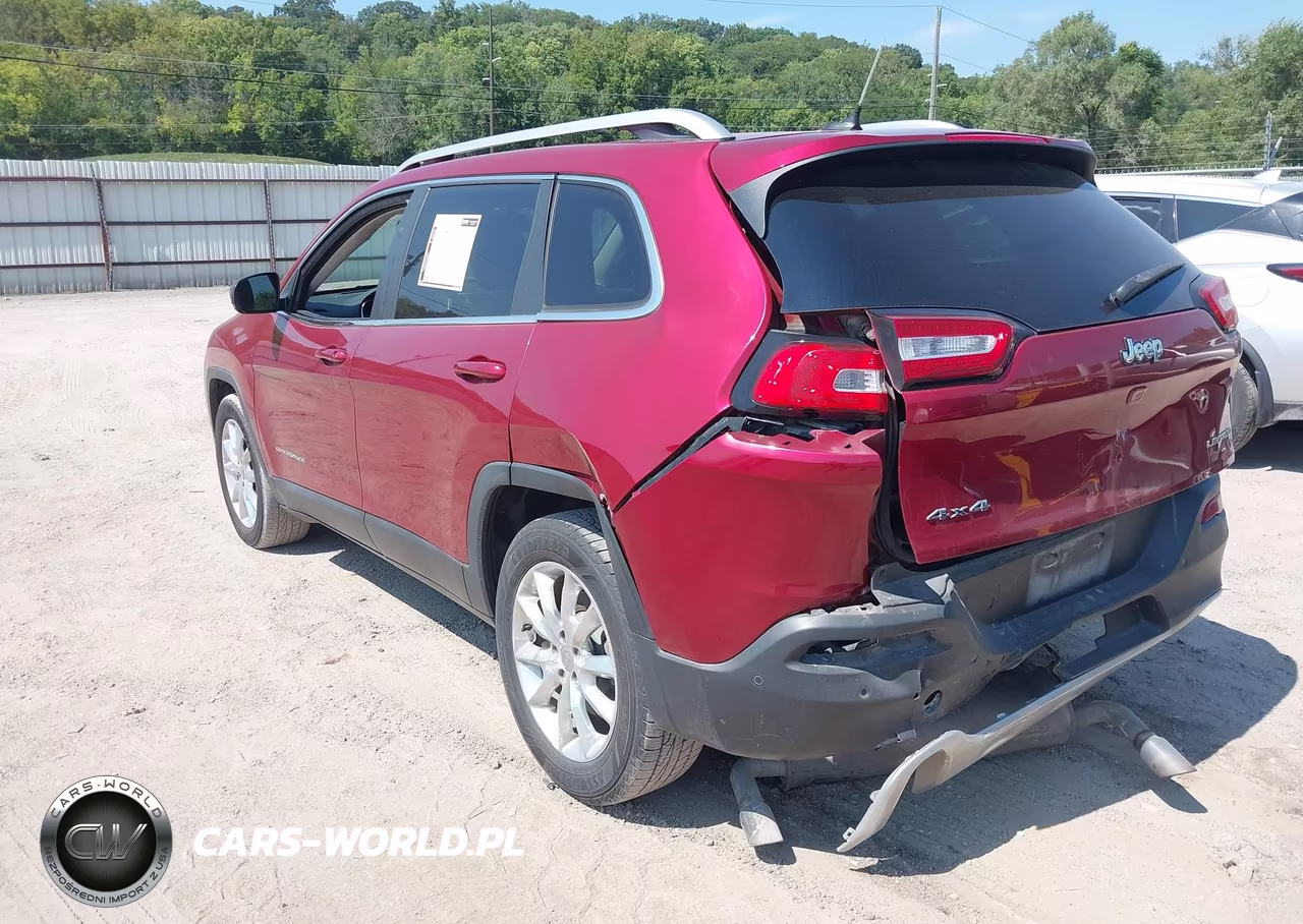 2014 Jeep Cherokee Limited VIN:1C4PJMDS3EW180948 - 3