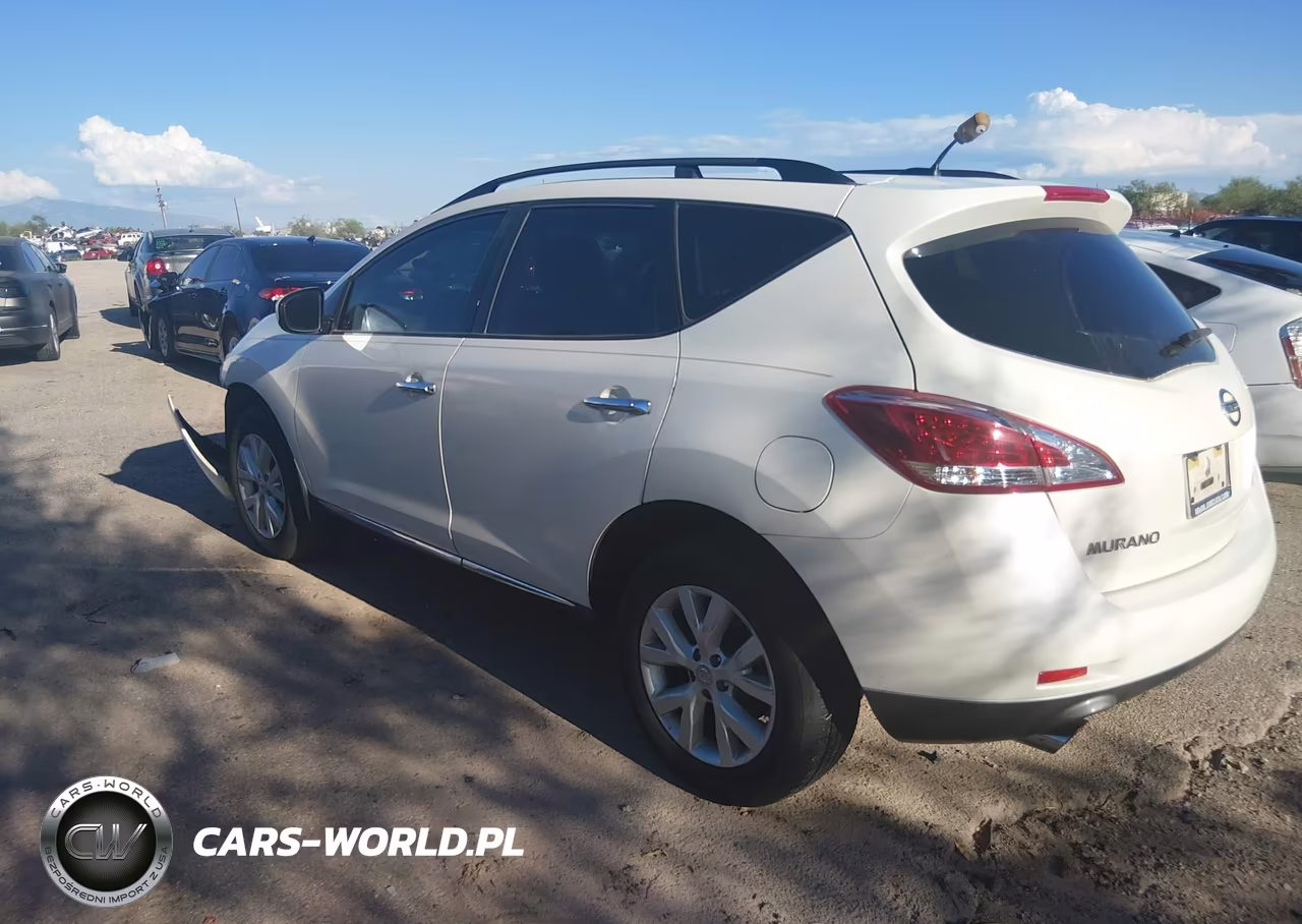 2013 Nissan Murano Sv VIN:JN8AZ1MW8DW310905 - 3