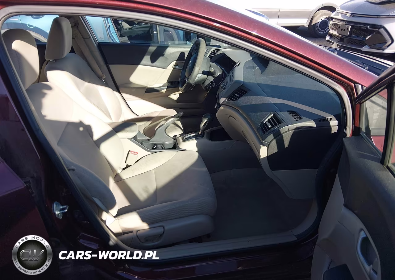 2012 Honda Civic Lx VIN:19XFB2F54CE055842 - 5