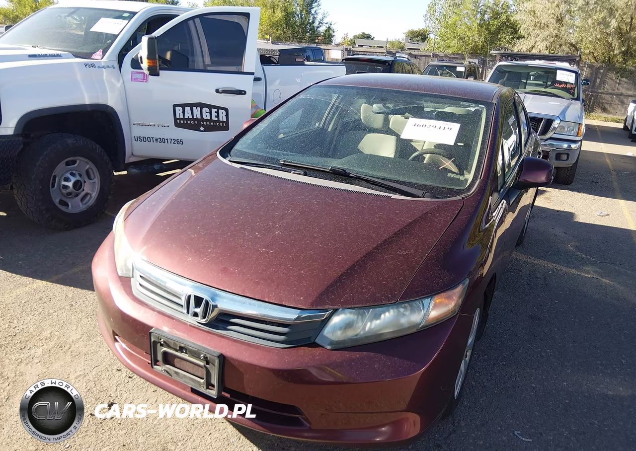 2012 Honda Civic Lx VIN:19XFB2F54CE055842 - 6