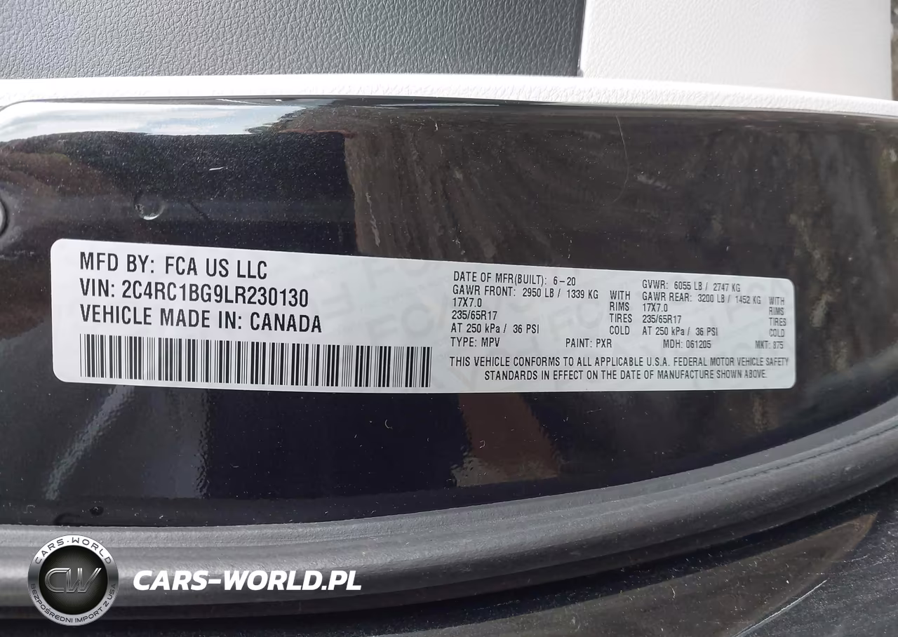 2020 Chrysler Pacifica Touring L VIN:2C4RC1BG9LR230130 - 9