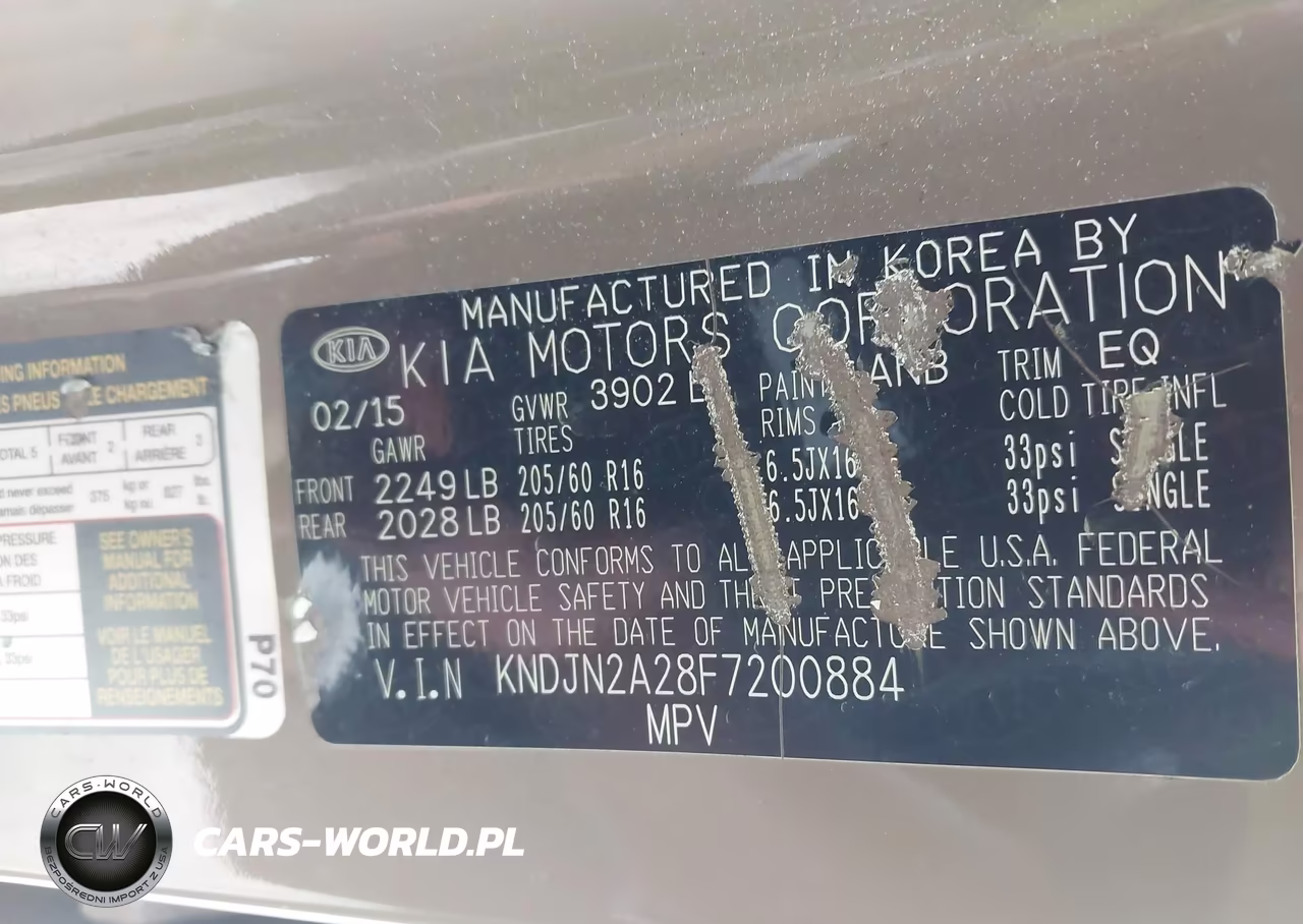 2015 Kia Soul VIN:KNDJN2A28F7200884 - 9