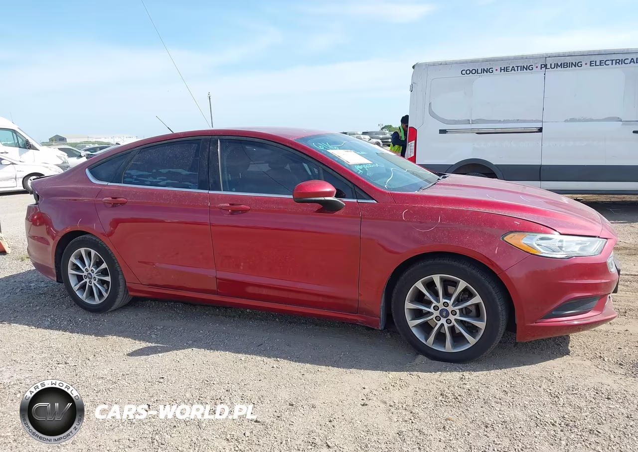 2017 Ford Fusion Se VIN:3FA6P0H74HR406789 - 13