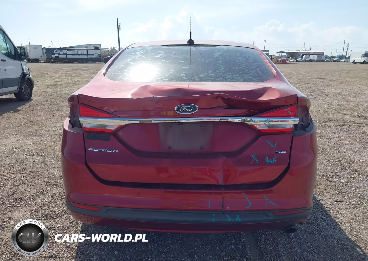 2017 Ford Fusion Se VIN:3FA6P0H74HR406789 - 16