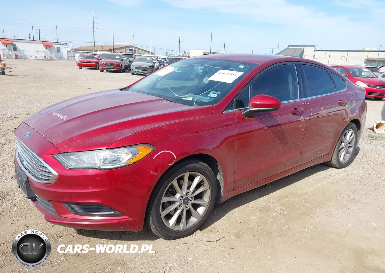 2017 Ford Fusion Se VIN:3FA6P0H74HR406789 - 2