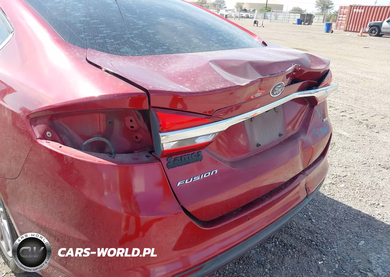 2017 Ford Fusion Se VIN:3FA6P0H74HR406789 - 6