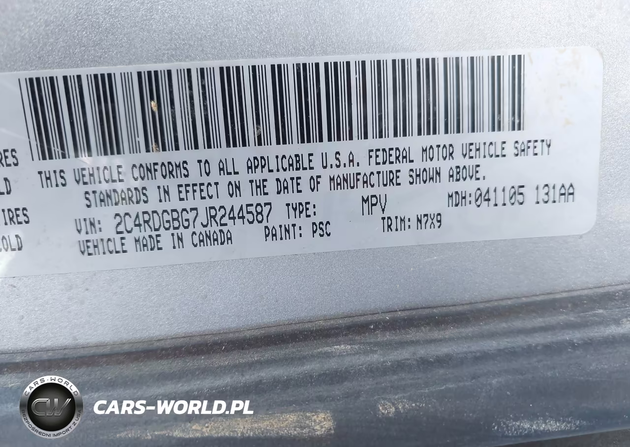 2018 Dodge Grand Caravan Se Plus VIN:2C4RDGBG7JR244587 - 9