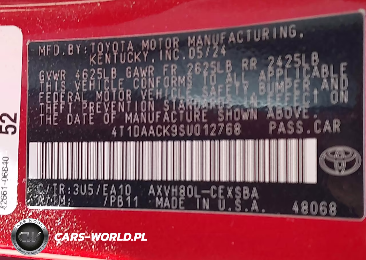 2025 Toyota Camry Se VIN:4T1DAACK9SU012768 - 9