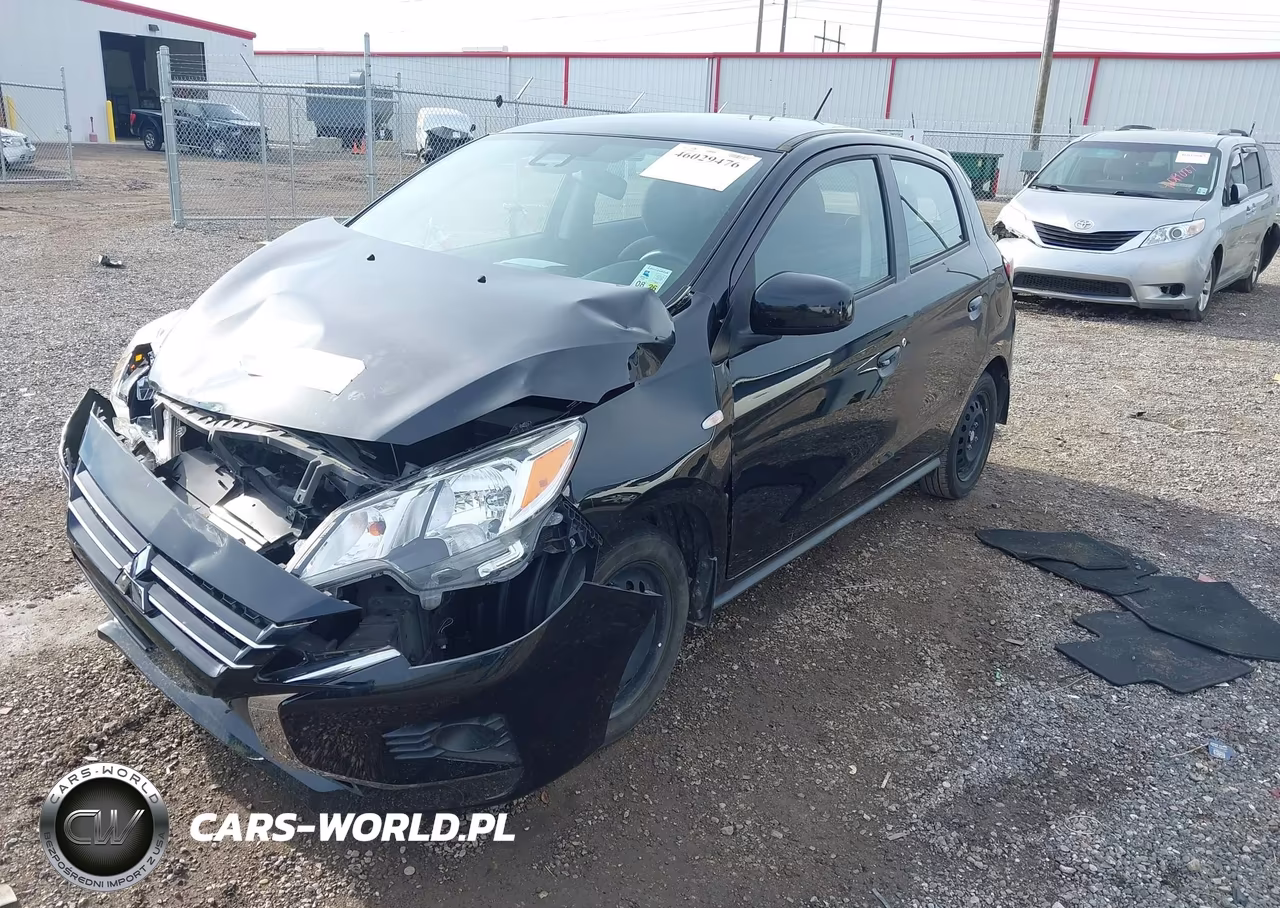 2022 Mitsubishi Mirage Es-Le VIN:ML32AUHJ1NH006881 - 2