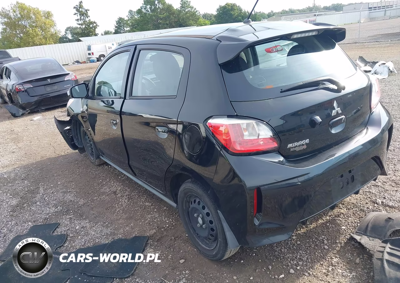 2022 Mitsubishi Mirage Es-Le VIN:ML32AUHJ1NH006881 - 3