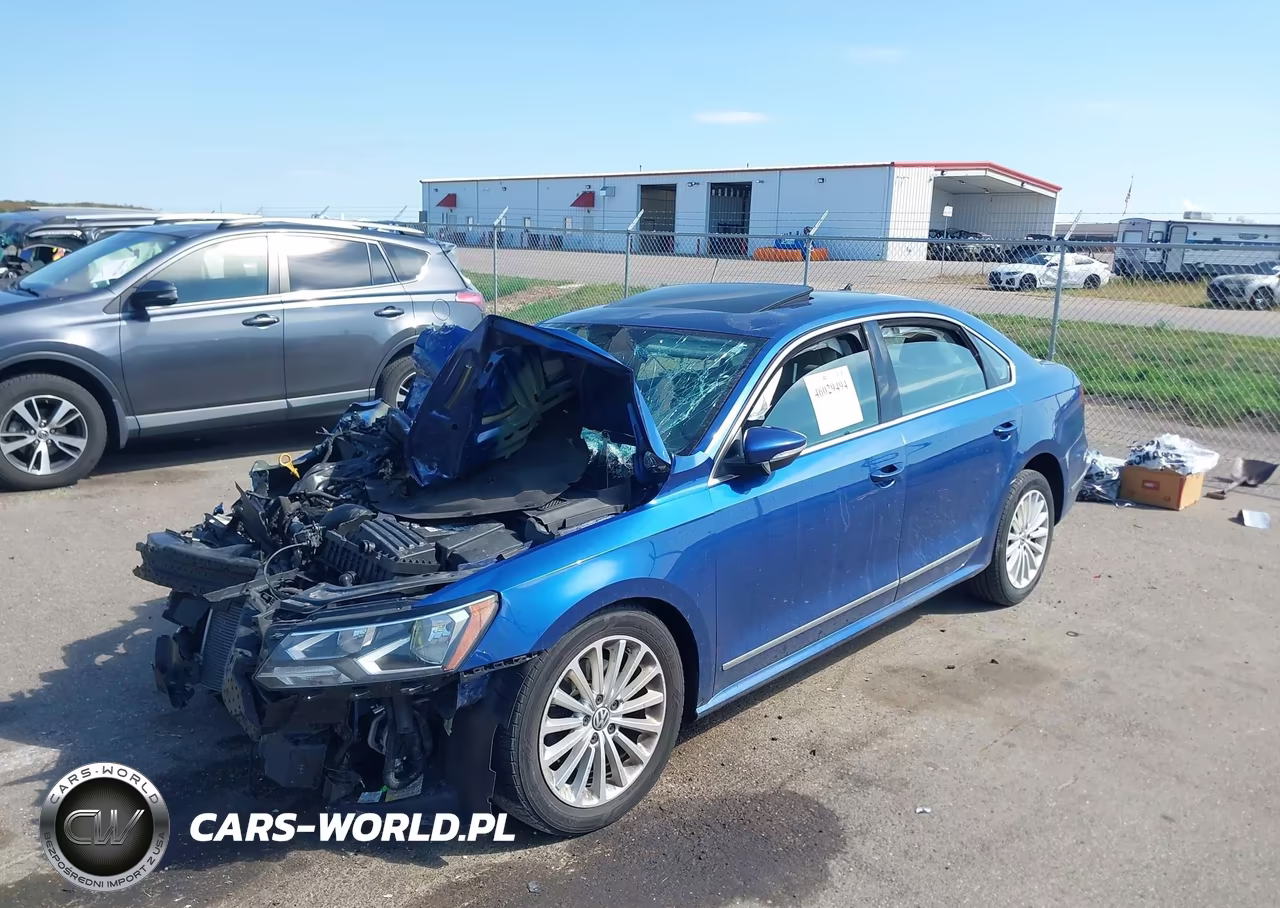 2017 Volkswagen Passat 1.8T Se VIN:1VWBT7A32HC050357 - 2