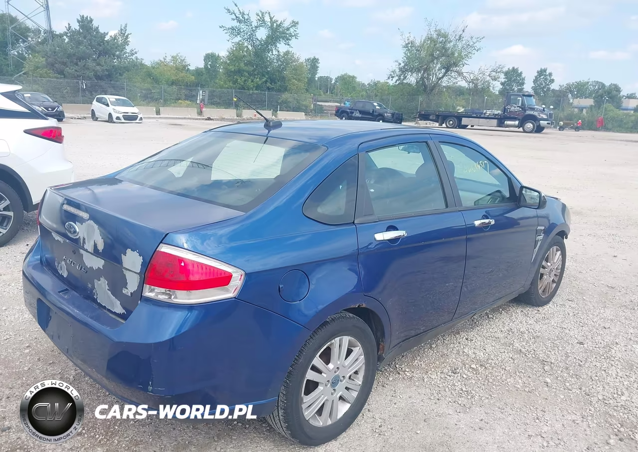 2008 Ford Focus Se-Ses VIN:1FAHP35N58W263345 - 4