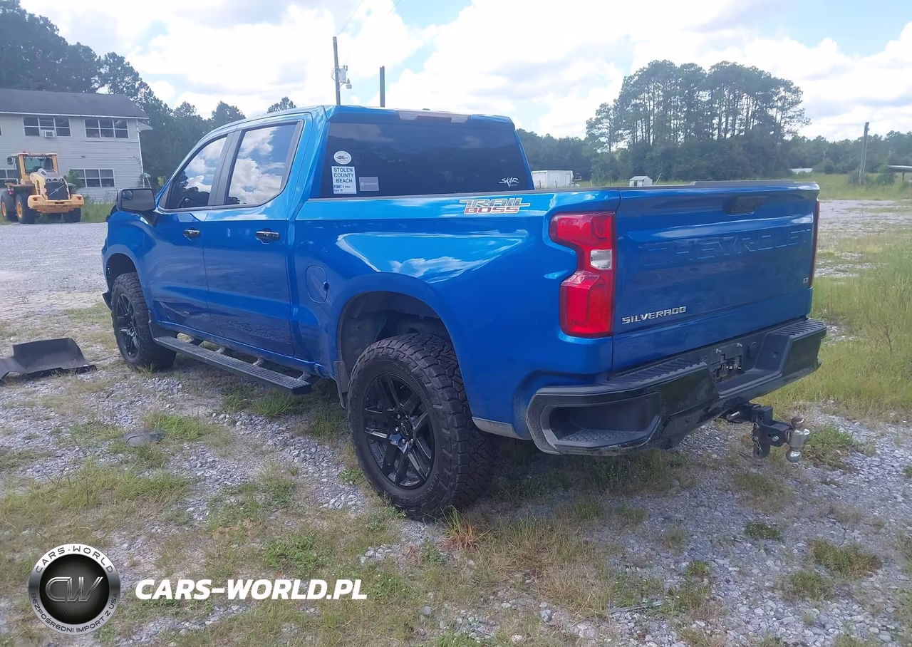 2023 Chevrolet Silverado 1500 4Wd Short Bed Lt Trail Boss VIN:3GCPDFEK1PG105930 - 3