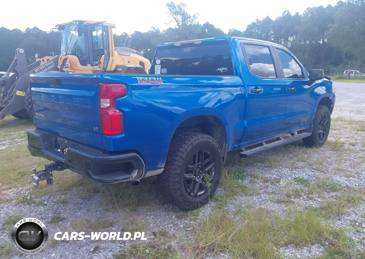2023 Chevrolet Silverado 1500 4Wd Short Bed Lt Trail Boss VIN:3GCPDFEK1PG105930 - 4