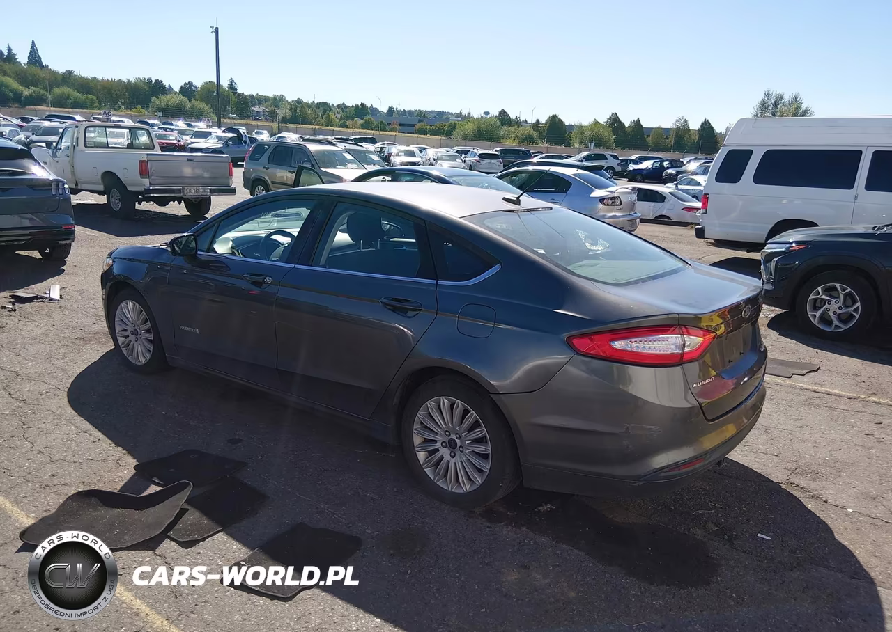 2016 Ford Fusion Hybrid Se VIN:3FA6P0LU4GR343513 - 3