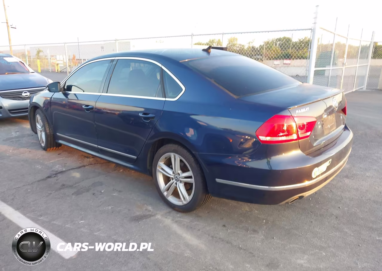 2013 Volkswagen Passat 2.0L Tdi Sel Premium VIN:1VWCN7A31DC026737 - 3