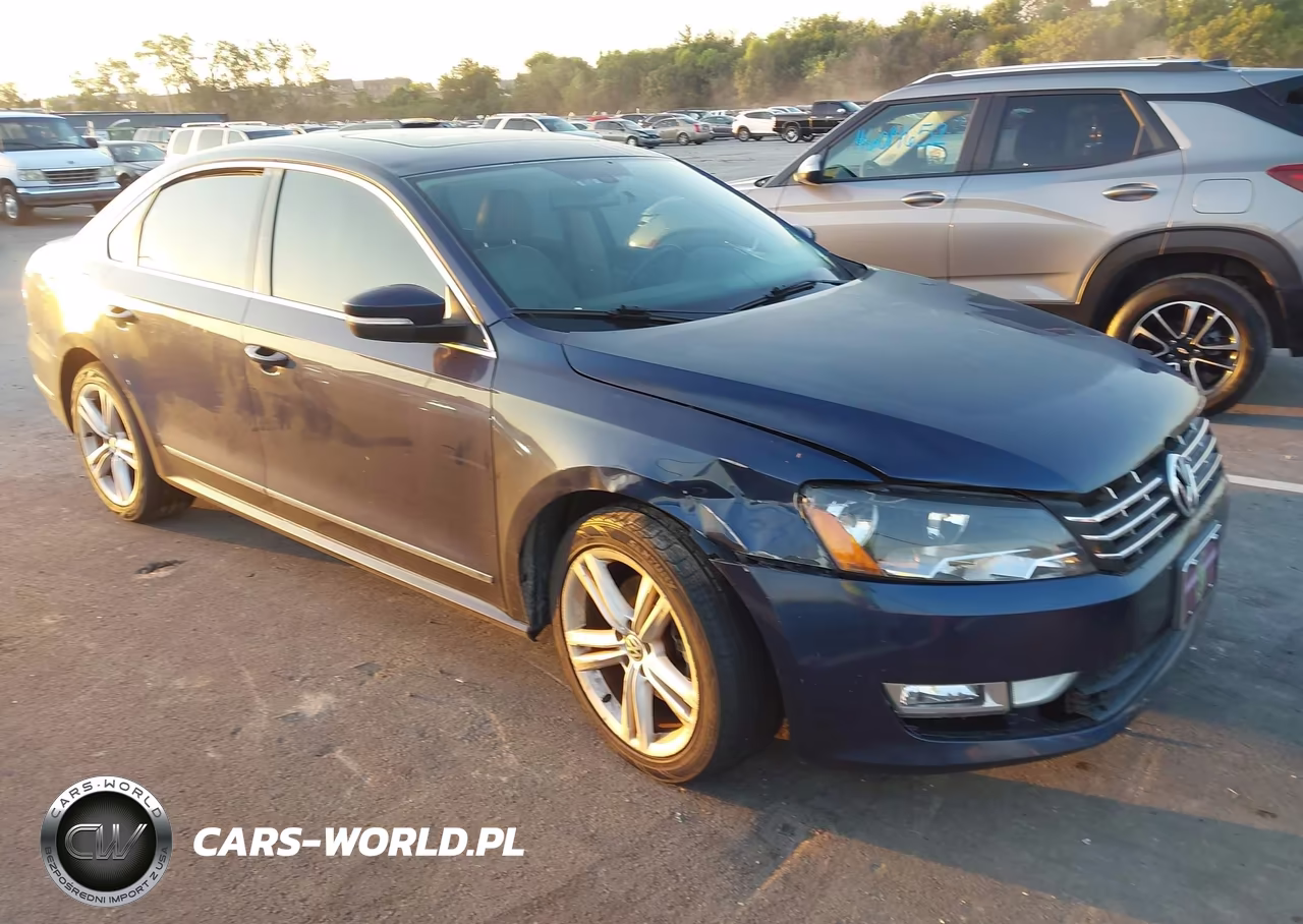 2013 Volkswagen Passat 2.0L Tdi Sel Premium VIN:1VWCN7A31DC026737 - 6