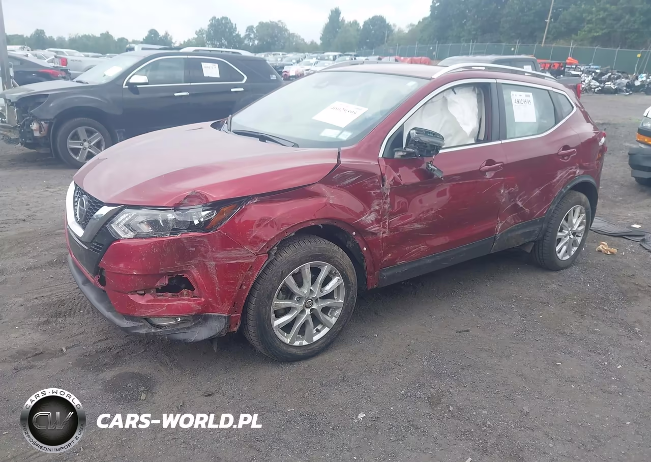 2022 Nissan Rogue Sport Sv Awd Xtronic Cvt VIN:JN1BJ1BW4NW489457 - 2