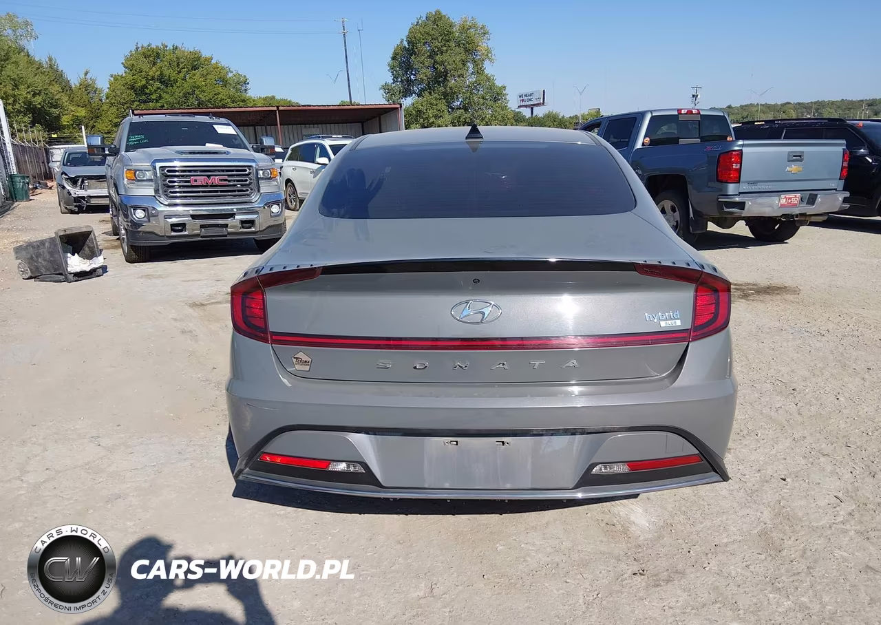 2021 Hyundai Sonata Blue VIN:KMHL24JJ5MA017281 - 17