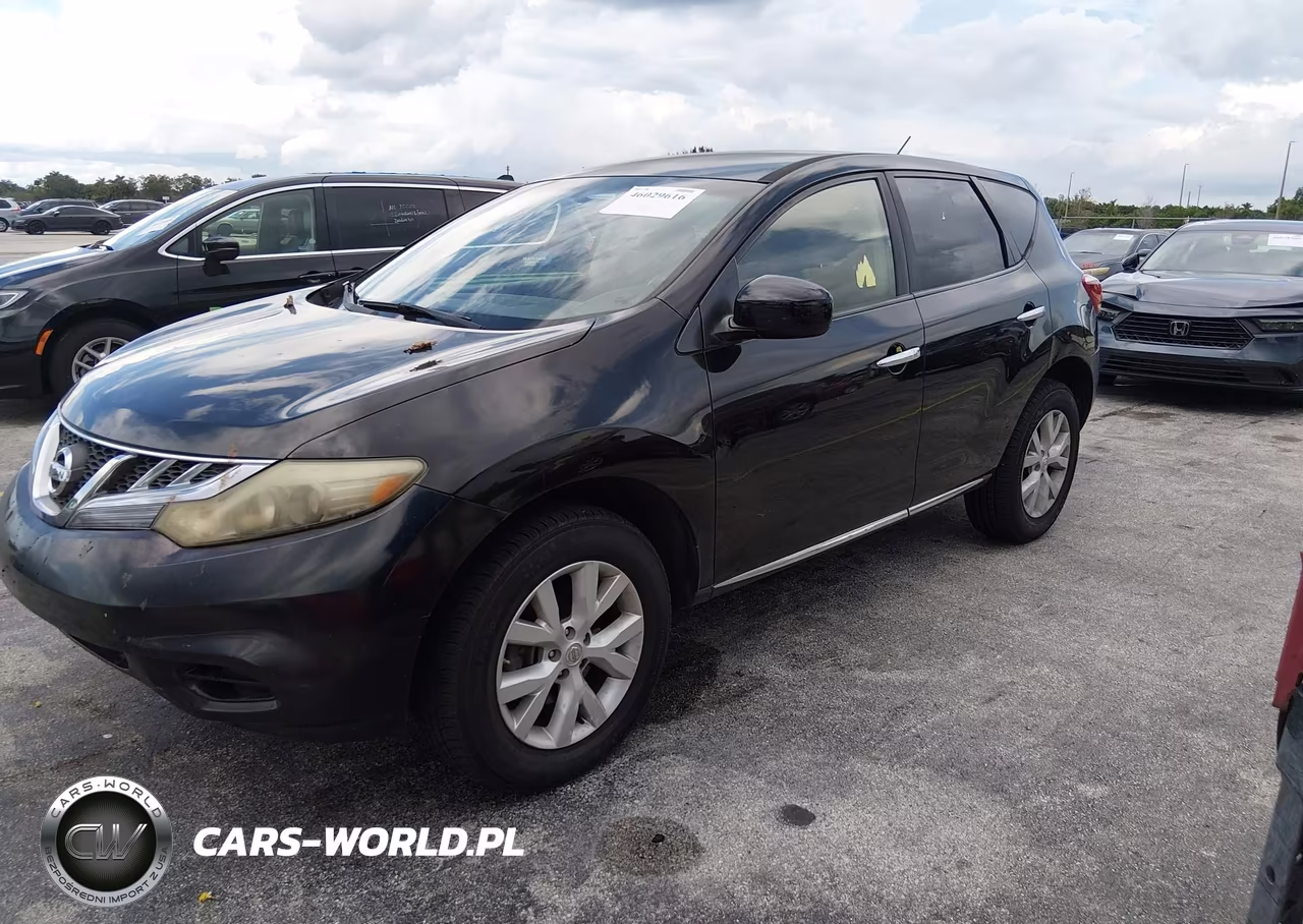 2013 Nissan Murano S VIN:JN8AZ1MU4DW213408 - 2