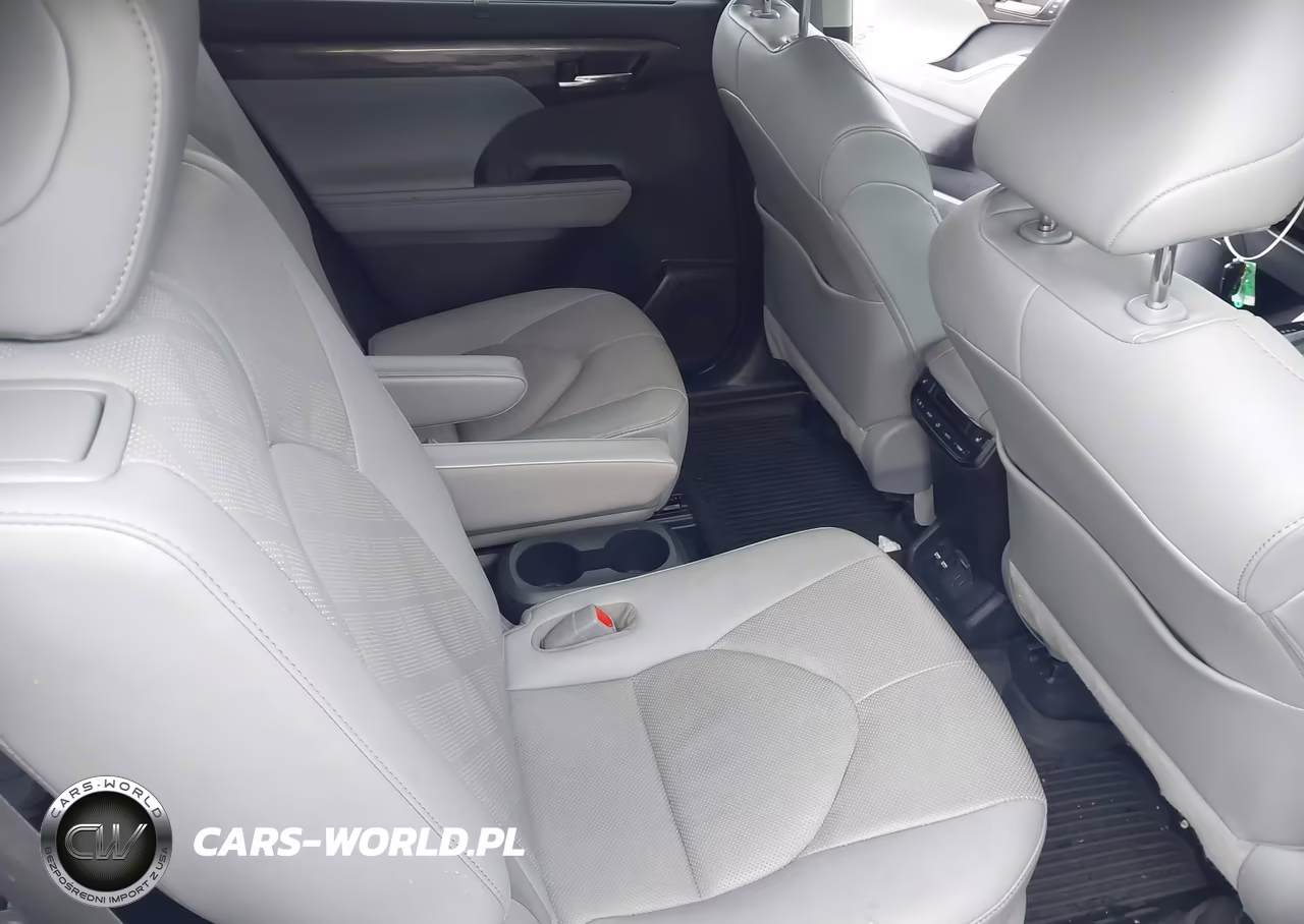 2021 Toyota Highlander Hybrid Platinum VIN:5TDEBRCH8MS048189 - 8