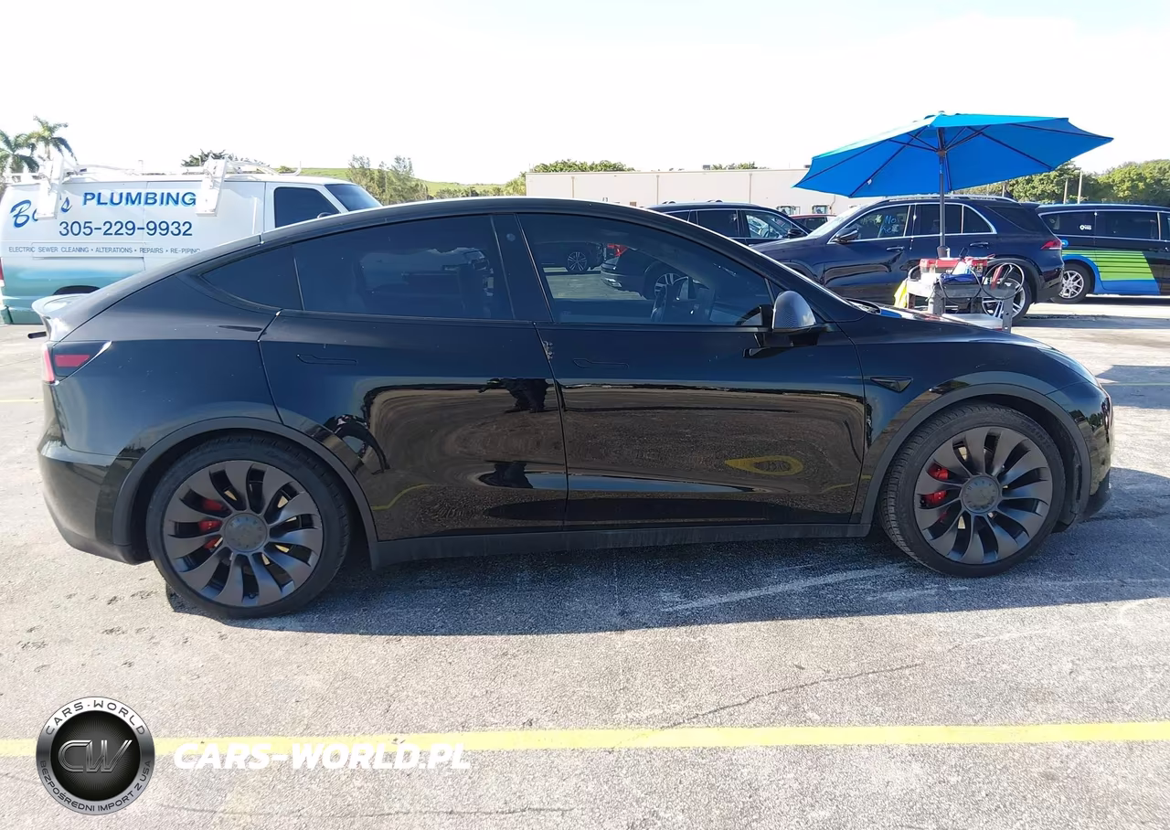 2021 Tesla Model Y Performance Dual Motor All-Wheel Drive VIN:5YJYGDEF7MF252709 - 14