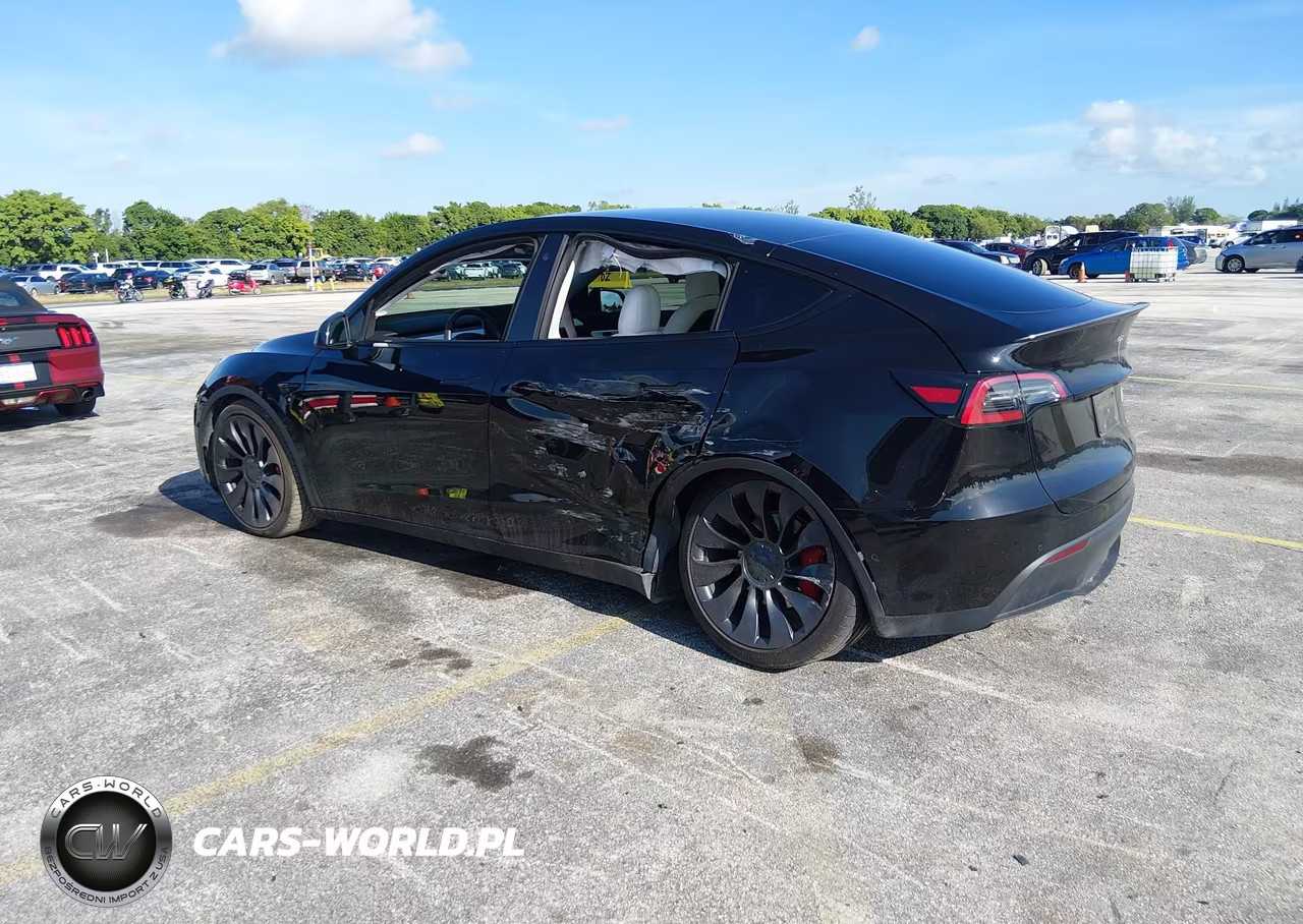 2021 Tesla Model Y Performance Dual Motor All-Wheel Drive VIN:5YJYGDEF7MF252709 - 3