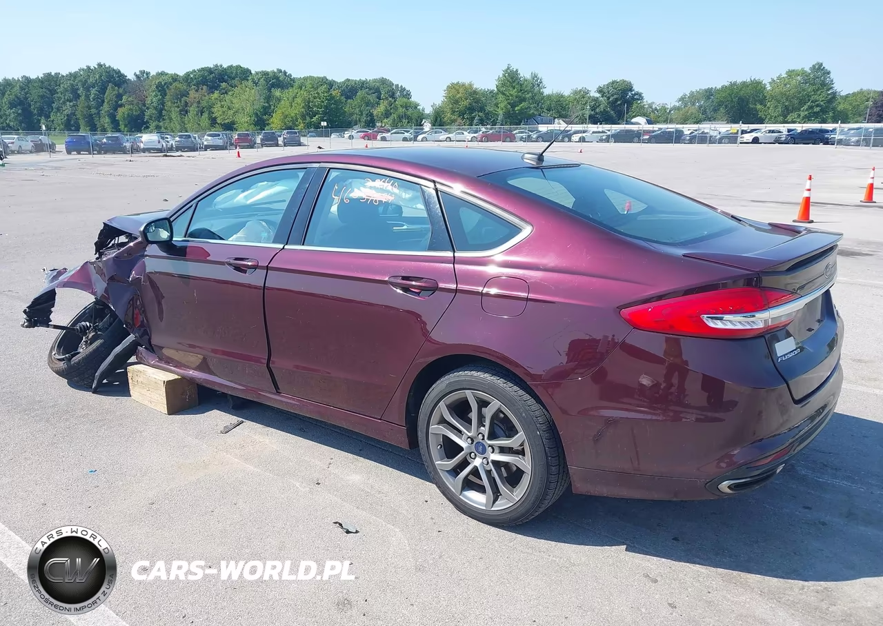 2017 Ford Fusion Se VIN:3FA6P0H9XHR348575 - 3