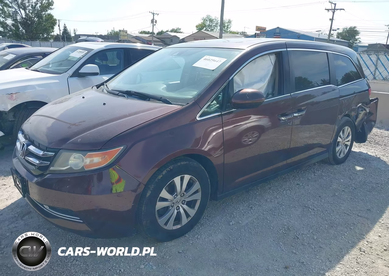 2014 Honda Odyssey Ex-L VIN:5FNRL5H64EB012133 - 2
