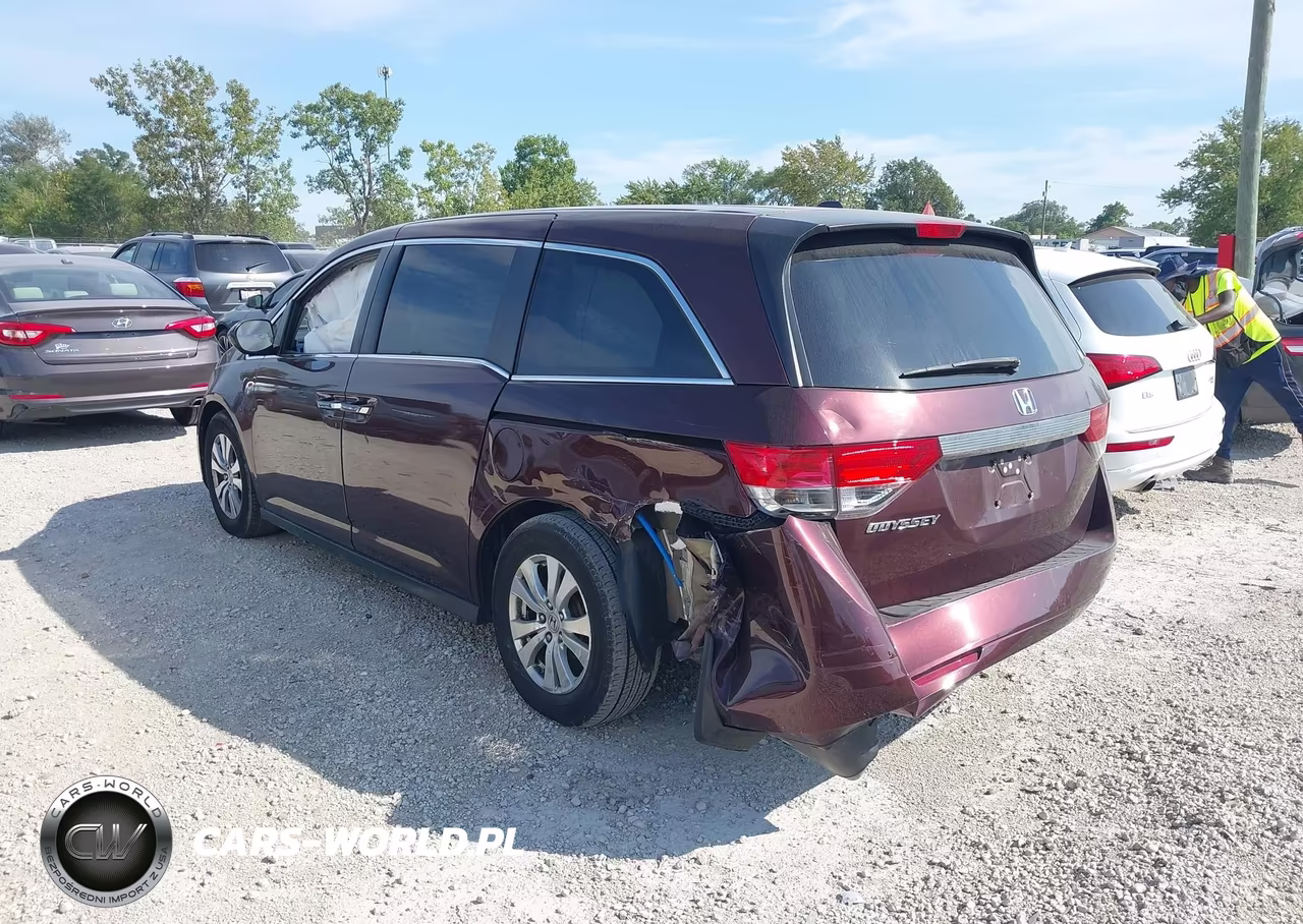2014 Honda Odyssey Ex-L VIN:5FNRL5H64EB012133 - 3