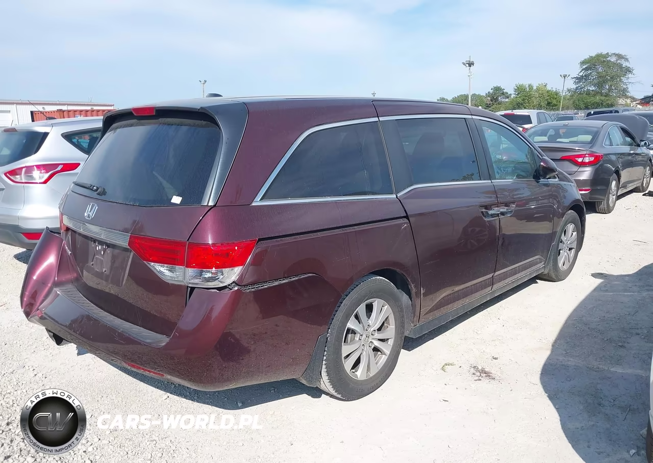 2014 Honda Odyssey Ex-L VIN:5FNRL5H64EB012133 - 4