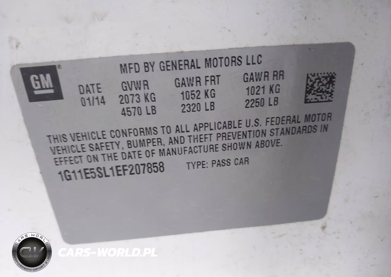 2014 Chevrolet Malibu 2Lt VIN:1G11E5SL1EF207858 - 9