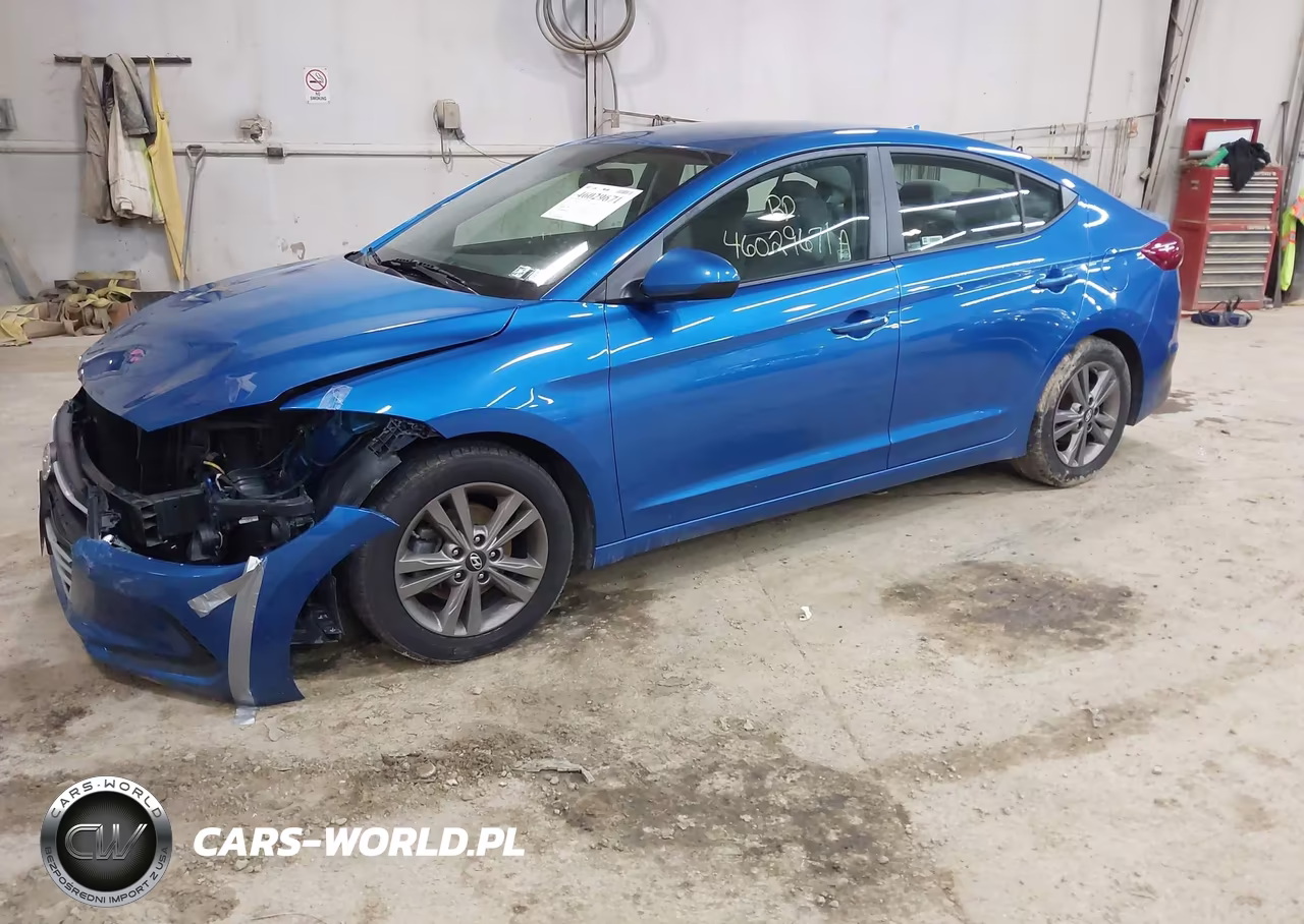2018 Hyundai Elantra Sel VIN:5NPD84LF7JH396594 - 2