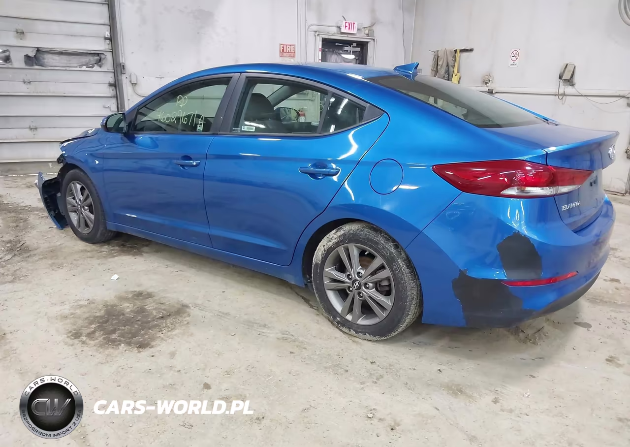 2018 Hyundai Elantra Sel VIN:5NPD84LF7JH396594 - 3