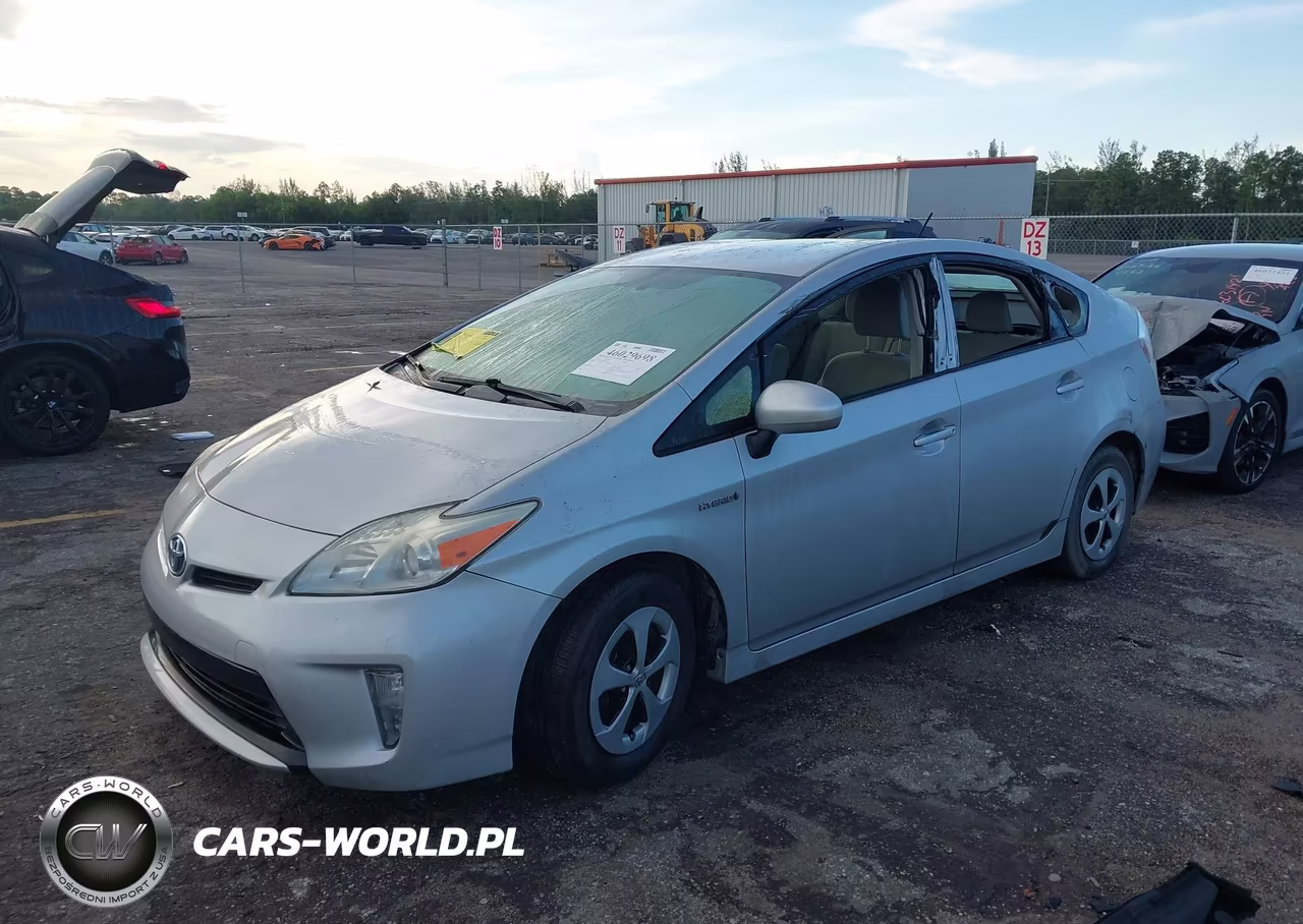 2013 Toyota Prius Three VIN:JTDKN3DU0D0343602 - 2