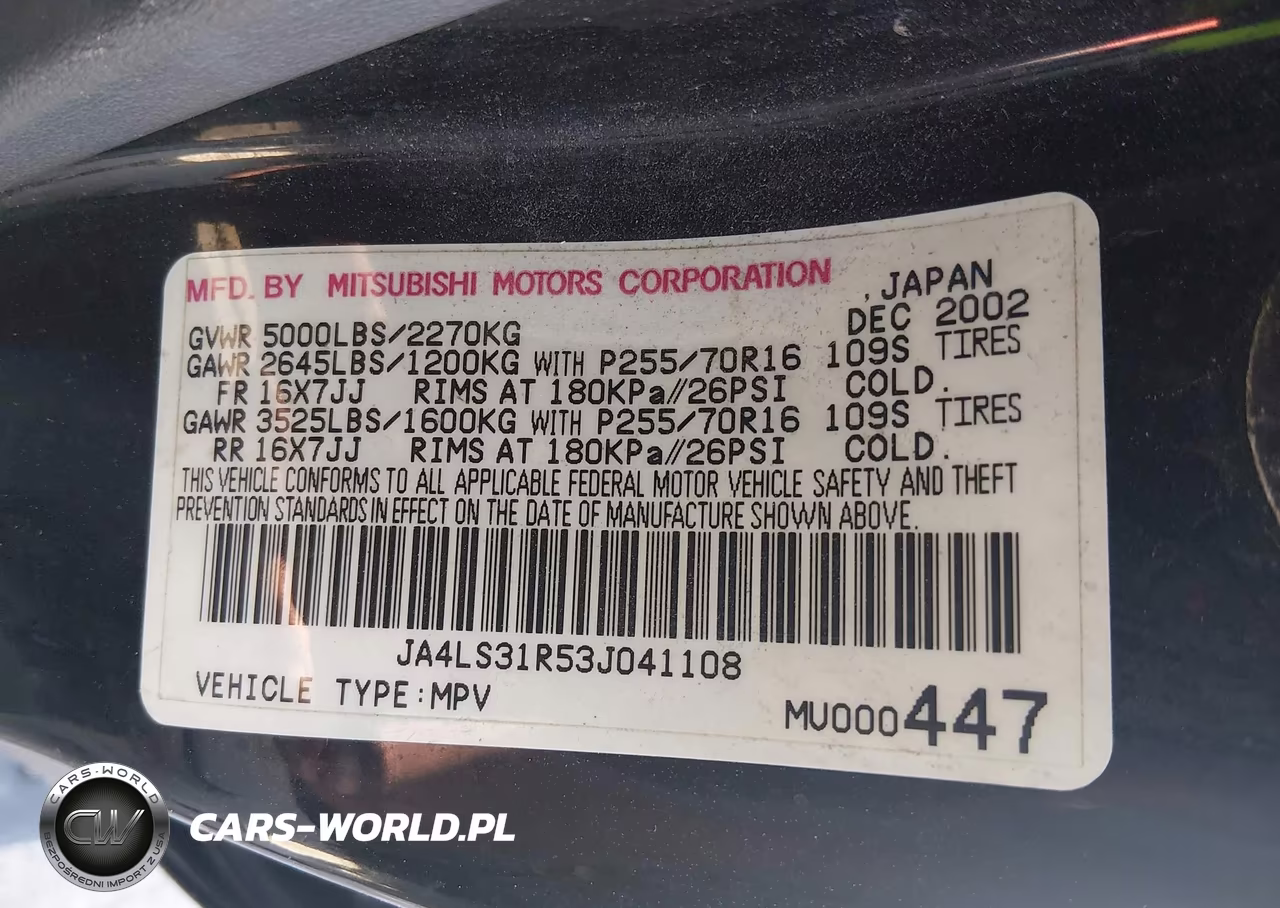2003 Mitsubishi Montero Sport Xls VIN:JA4LS31R53J041108 - 9