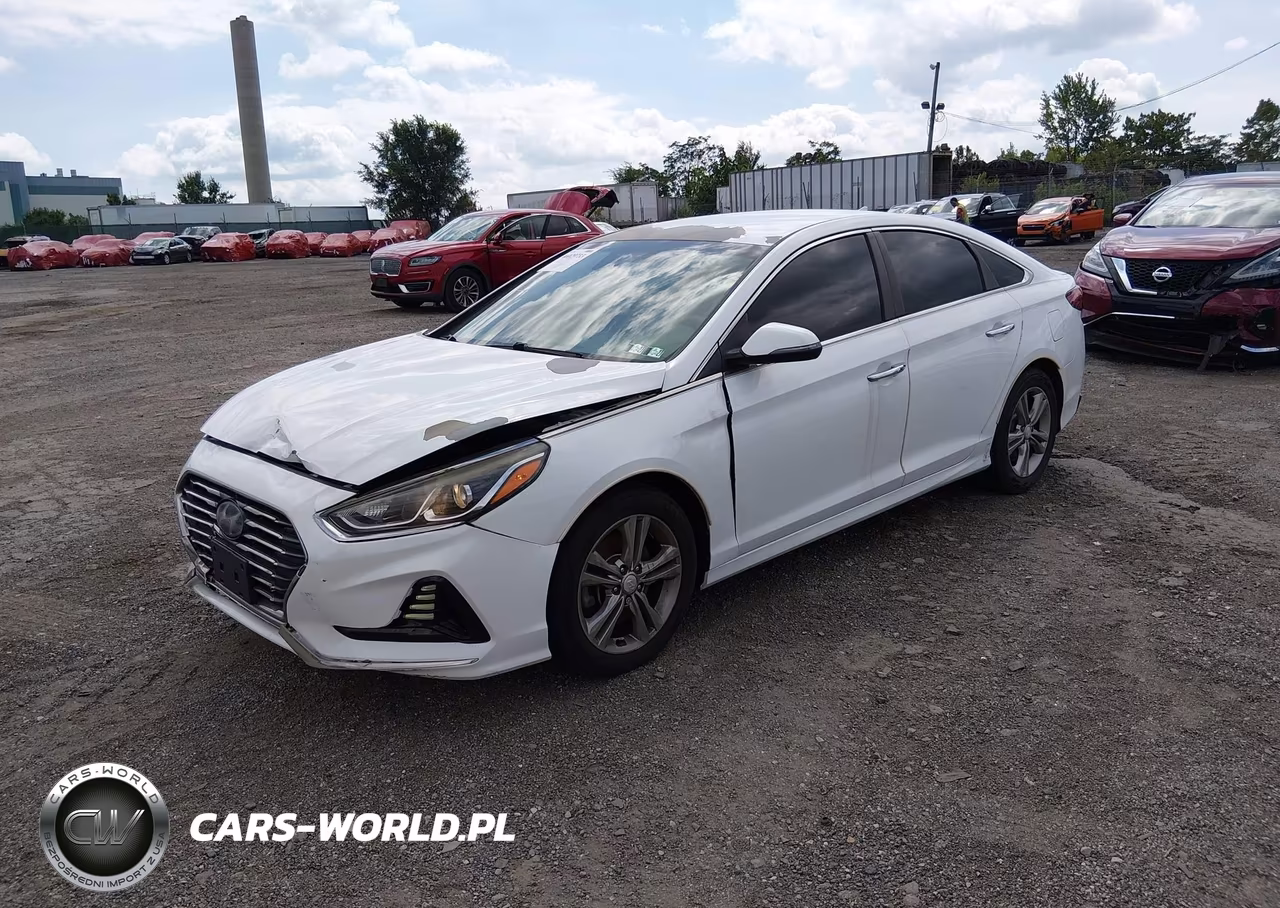 2018 Hyundai Sonata Sel VIN:5NPE34AF3JH603813 - 2