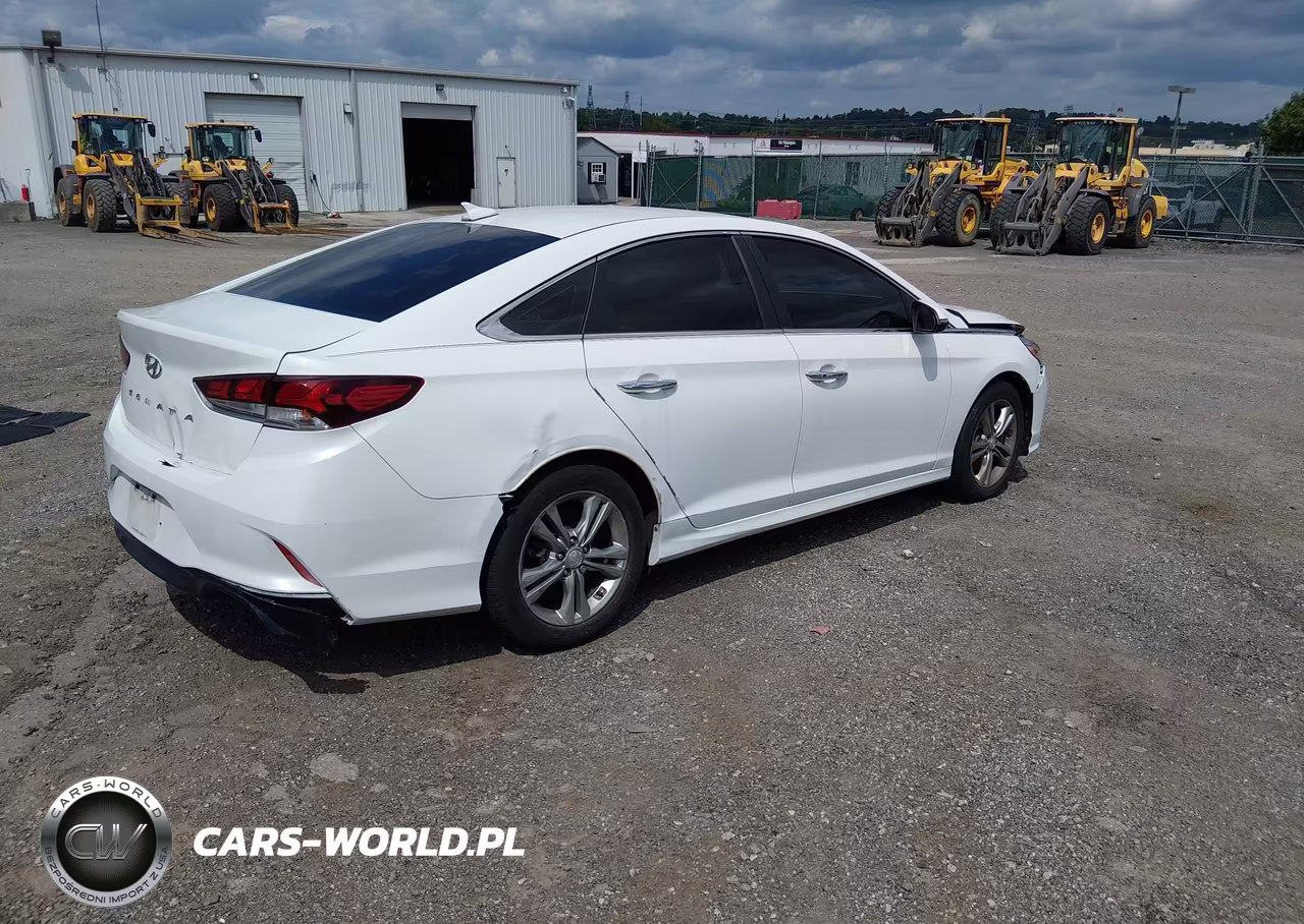 2018 Hyundai Sonata Sel VIN:5NPE34AF3JH603813 - 4