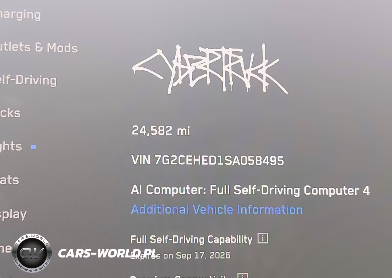 2025 Tesla Cybertruck All-Wheel Drive VIN:7G2CEHED1SA058495 - 14