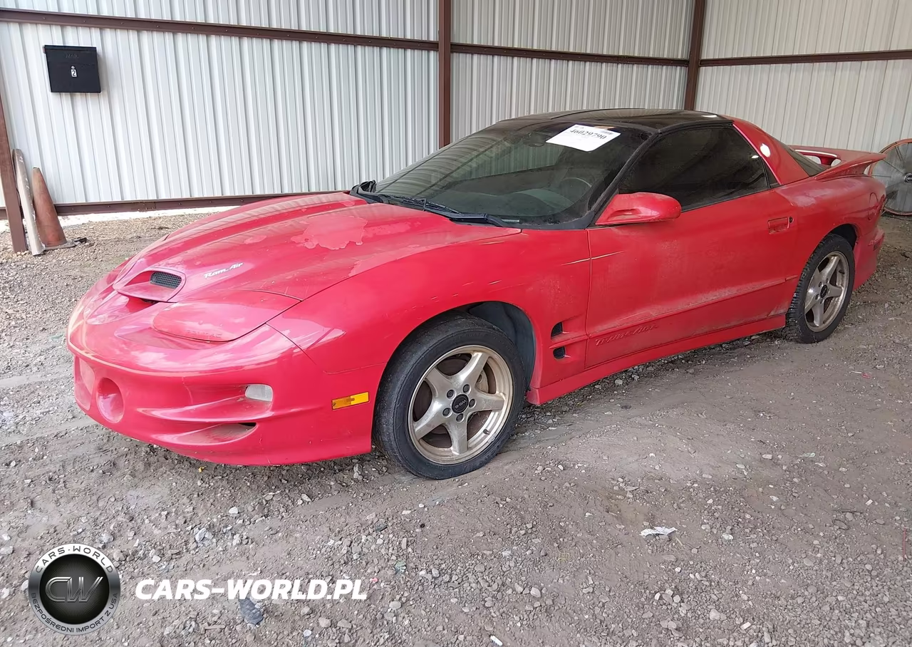 2001 Pontiac Firebird Trans Am VIN:2G2FV22G612125011 - 2