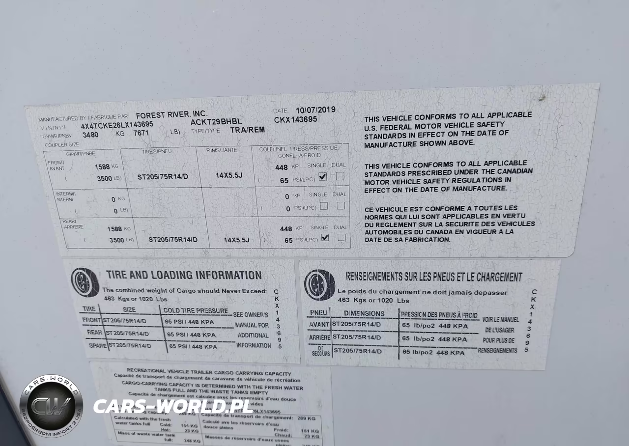 2020 Forest River Grey W VIN:4X4TCKE26LX143695 - 9