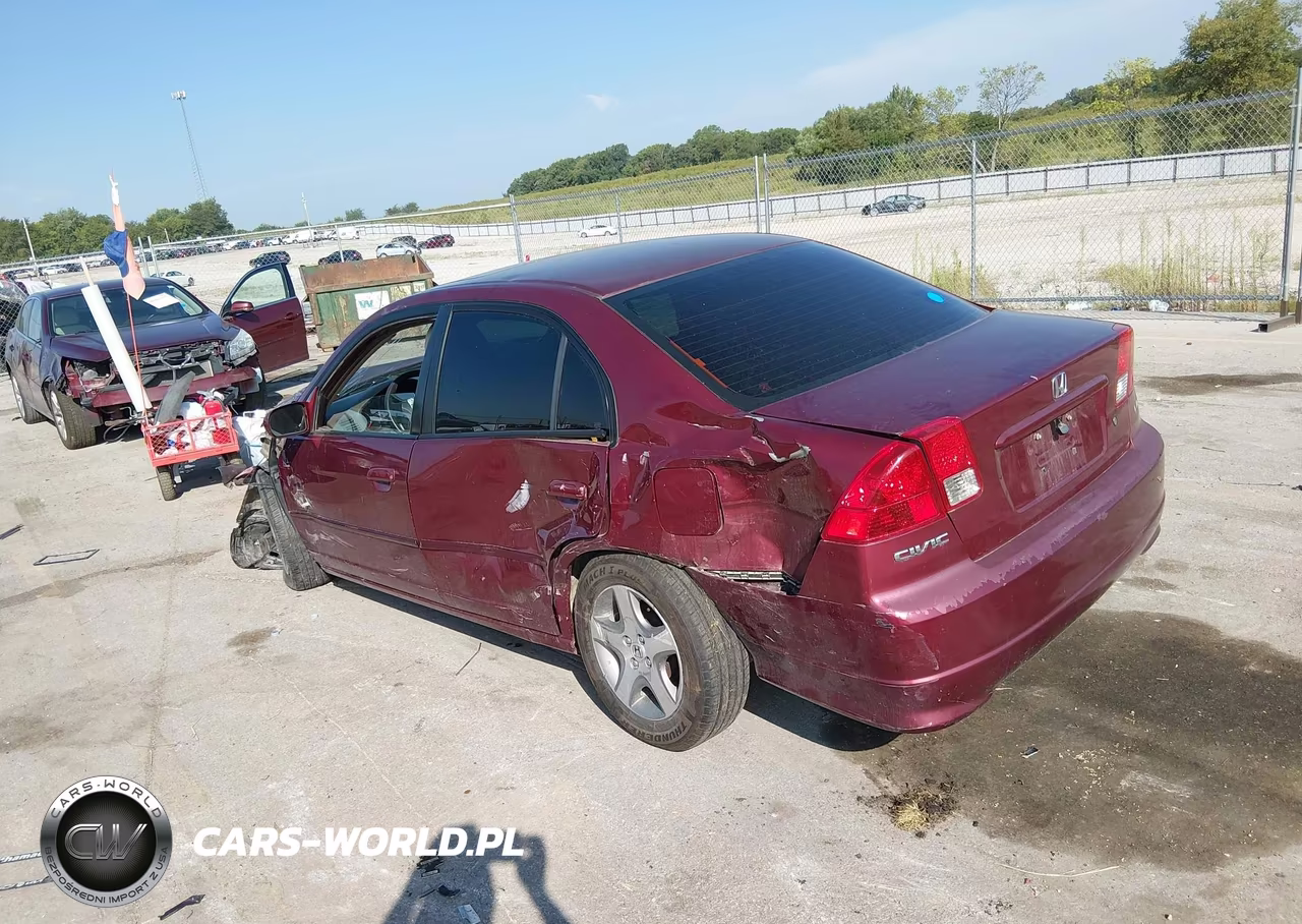 2004 Honda Civic Ex VIN:1HGES25794L022330 - 3